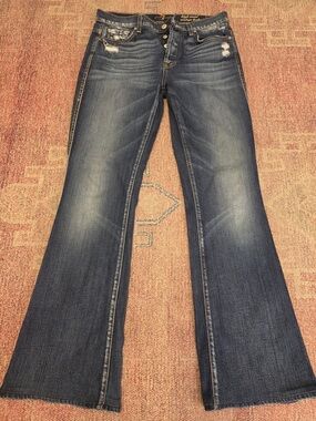 7 for all Mankind High rise boot cut 29 y2k vintage wash excellent condition